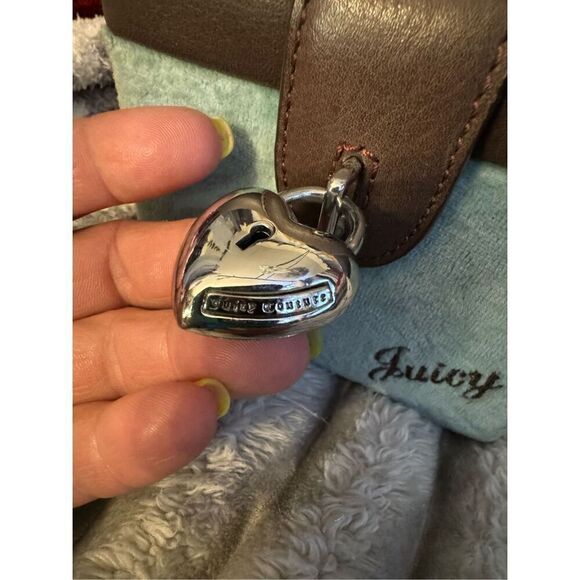 Juicy Couture vintage y2k velour square Jewelry Box bag pouch Case & Storage - Picture 10 of 10